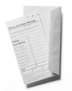 tithe-slip
